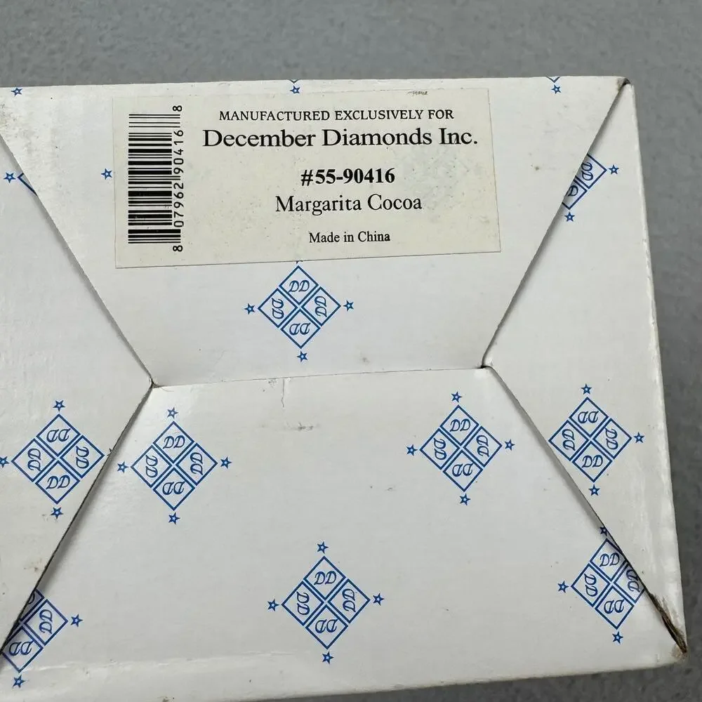 December Diamonds Margarita Cocoa Mermaid Ornament 2008 Hard to Find 55-90416